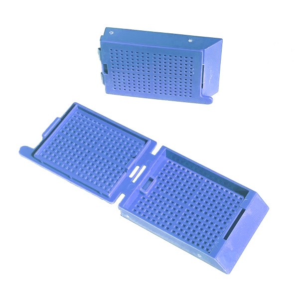 Кассеты биопсийные Голубые (уп/250шт).Полиэфир